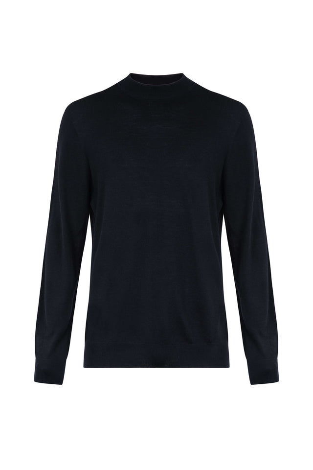 Merino Mock Turtle Neck Jumper