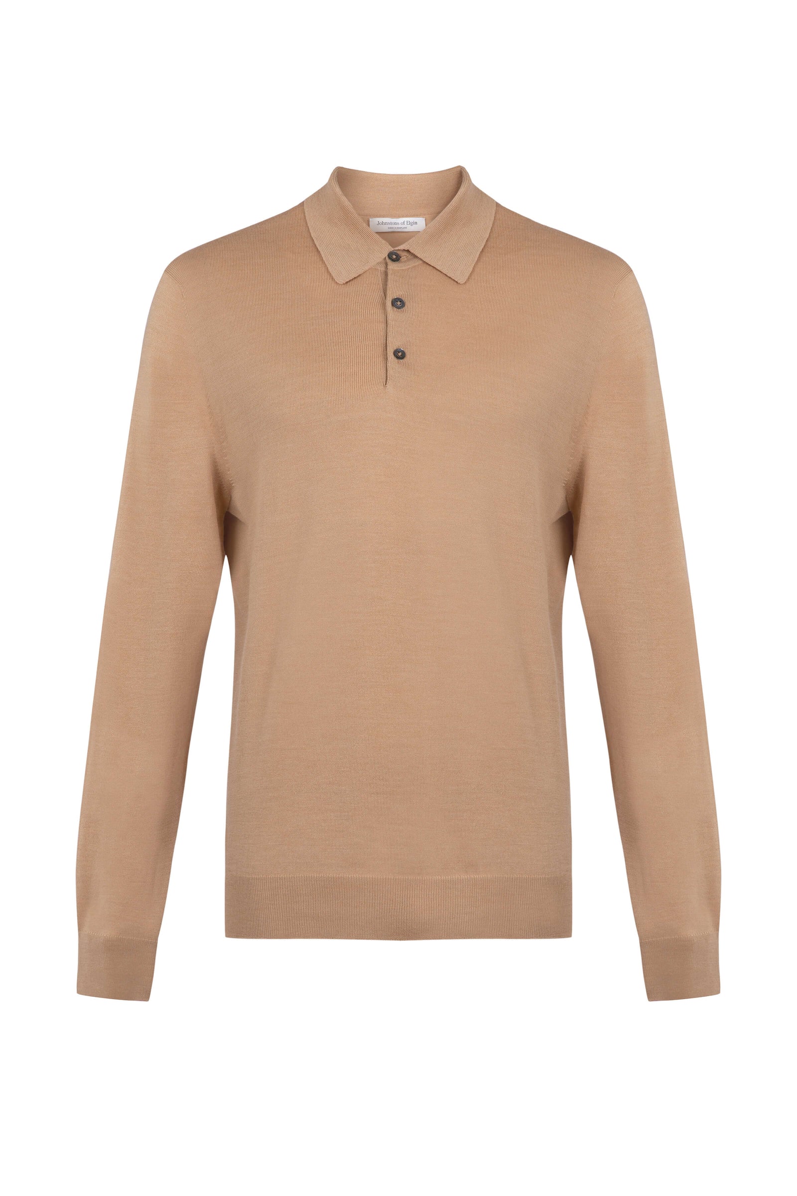 Merino Long Sleeve Poloshirt