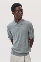 Superfine Merino Polo Shirt