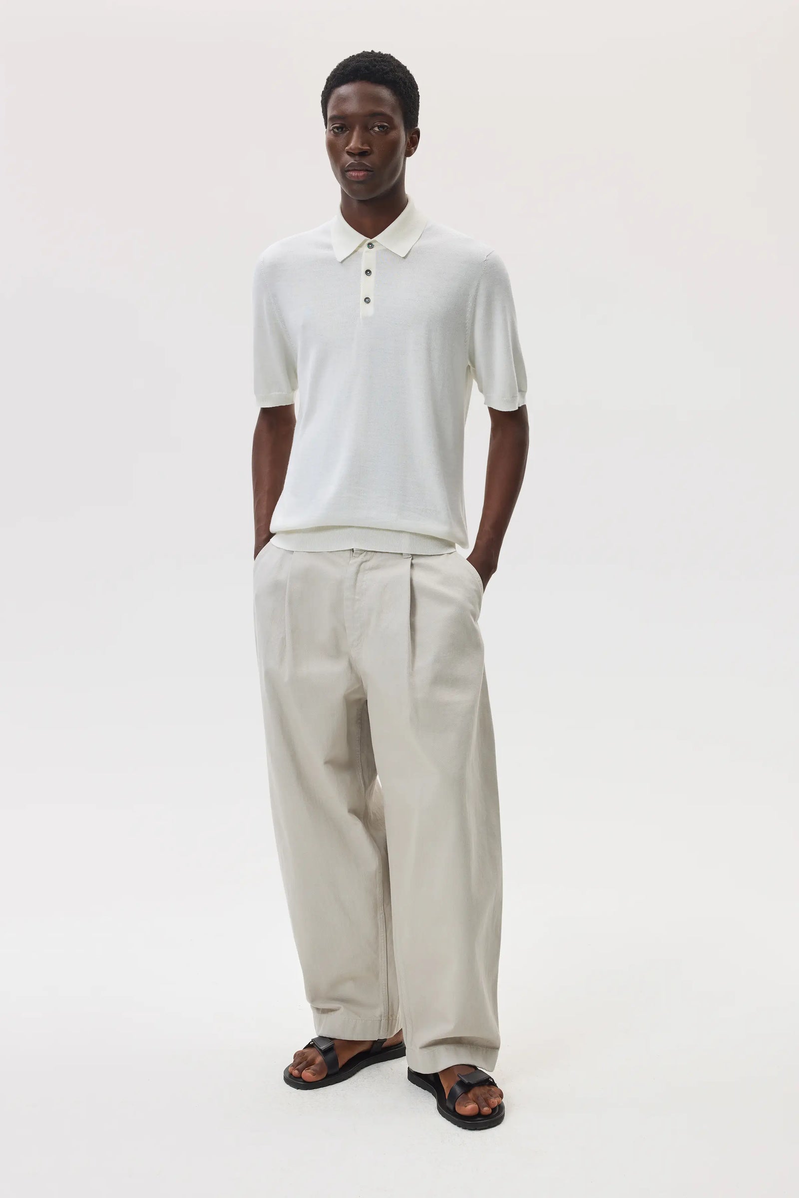 Superfine Merino Polo Shirt