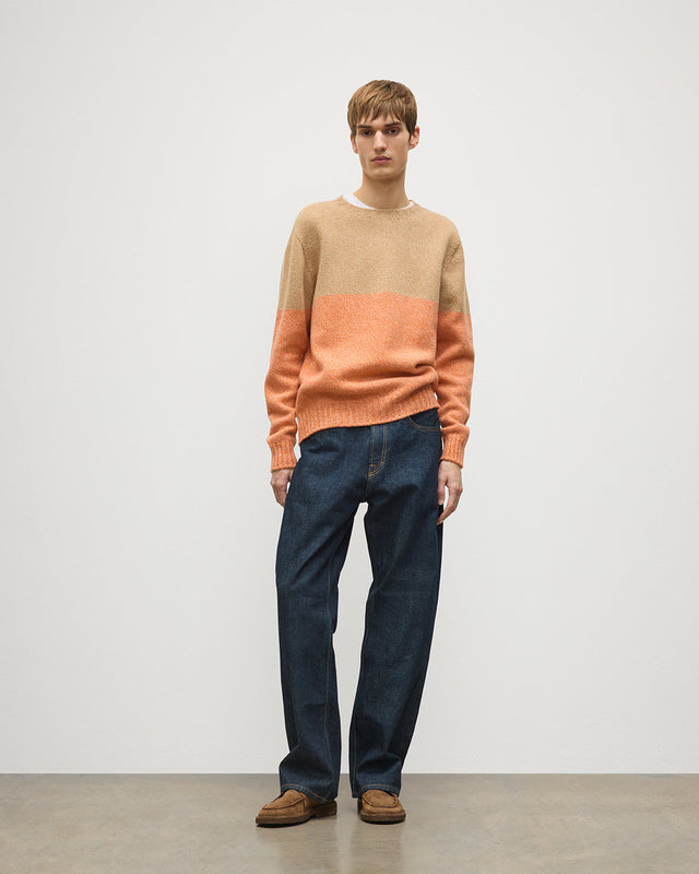 Ogilvie Colour Block Lambswool Jumper