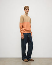 Ogilvie Colour Block Lambswool Jumper