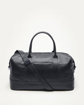 Kelowna Pebble-Grained Leather Weekender Bag