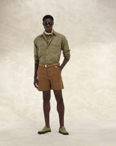 Kenny Overshirt In Twill Di Cotone