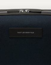 Kenyatta Organic Cotton Canvas Toiletry Bag