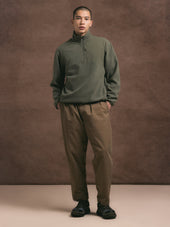 Aberfeldy Fleece in Olive Polar Fleece