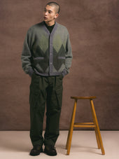 Luss Cargo Pant in Dark Olive Cotton Ripstop