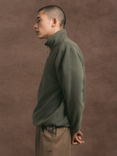 Aberfeldy Fleece in Olive Polar Fleece