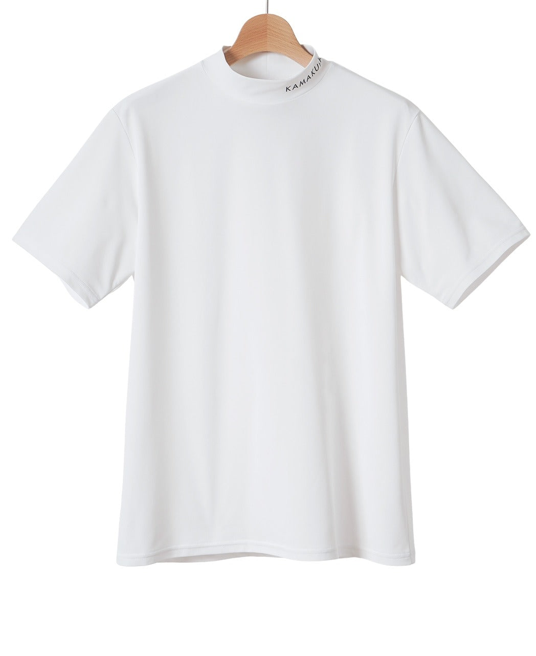kamakura logo Mock Neck Golf T shirt