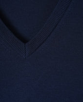 V Neck Vest 12 Gauge Super Extra Fine Merino