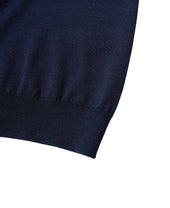 V Neck Vest 12 Gauge Super Extra Fine Merino
