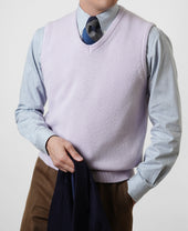 Cashmere V Neck Vest