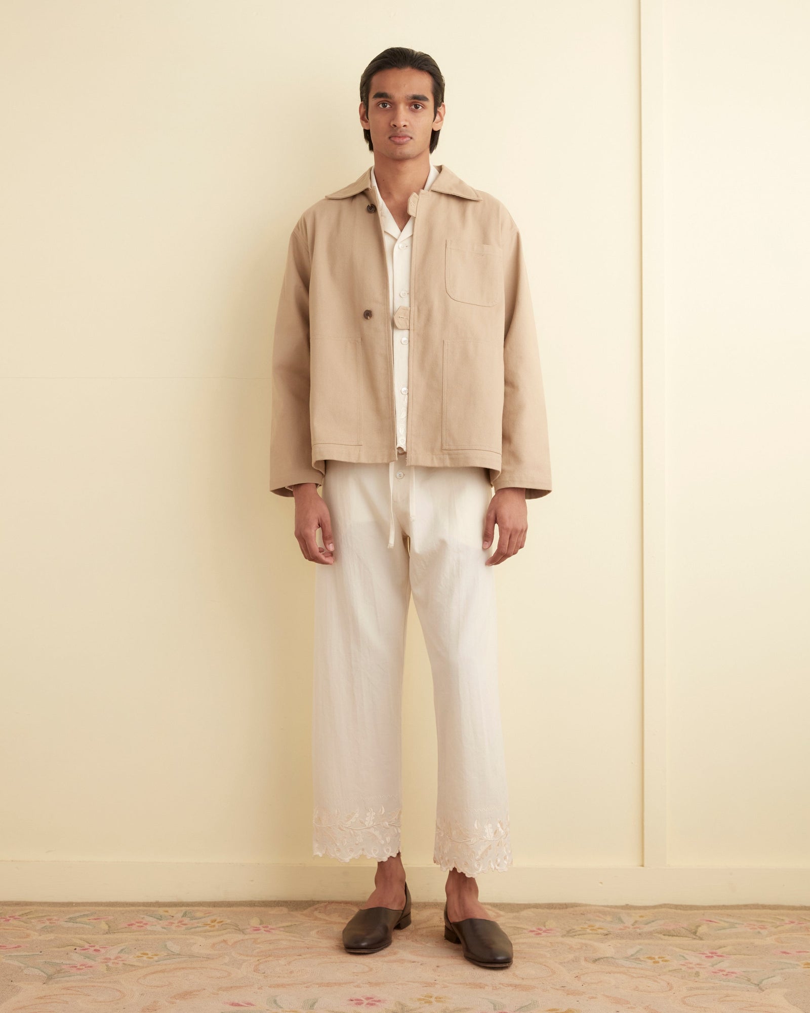 Twill Front Tab Jacket