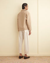 Twill Front Tab Jacket