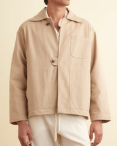 Twill Front Tab Jacket