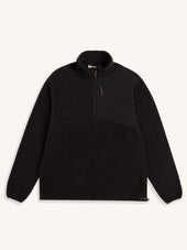 Aberfeldy Fleece in Black Polar Fleece