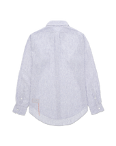 King Camicia In Lino Con Tasca