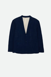 Oversized Textured Cotton Jacket