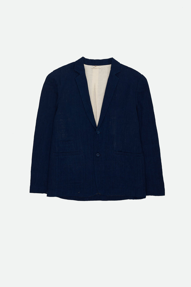Oversized Textured Cotton Jacket