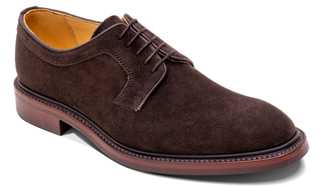 Kirkby - Dark Brown Suede