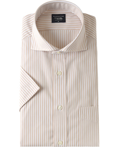 Short Sleeve Shirt - Cutaway Broadcloth