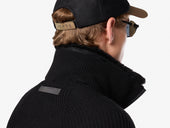 Knit Hybrid Bomber Shearling