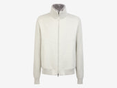 Knit Hybrid Bomber Shearling Ws