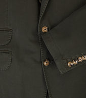 Slate Cotton Linen Kennedy Jacket