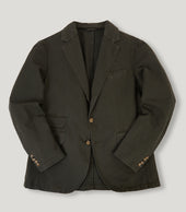Slate Cotton Linen Kennedy Jacket
