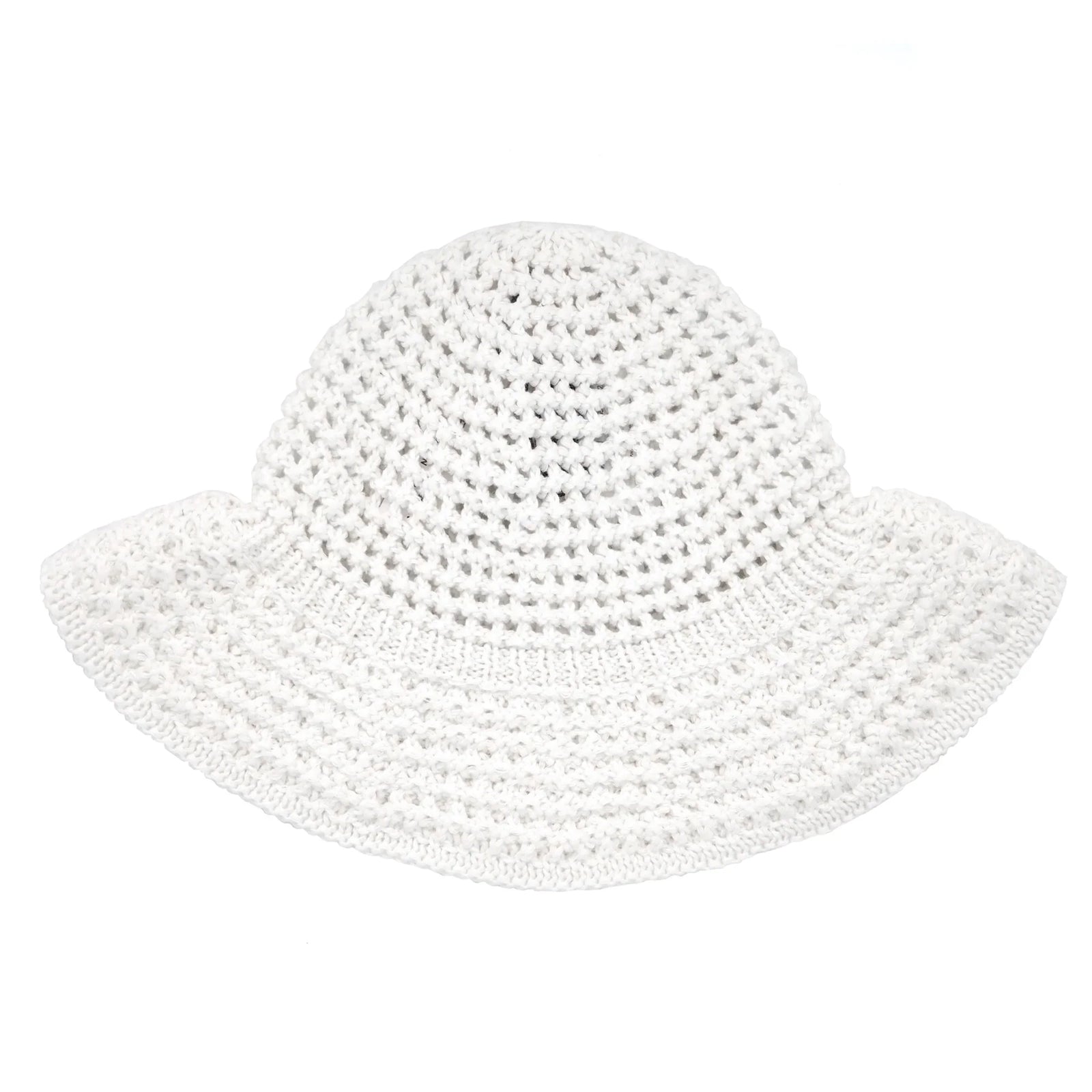 Knit Safari Hat Off White
