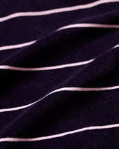 Velour Long Sleeve Polo