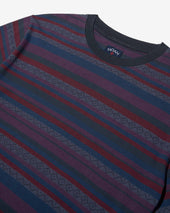 Striped Pointelle Tee