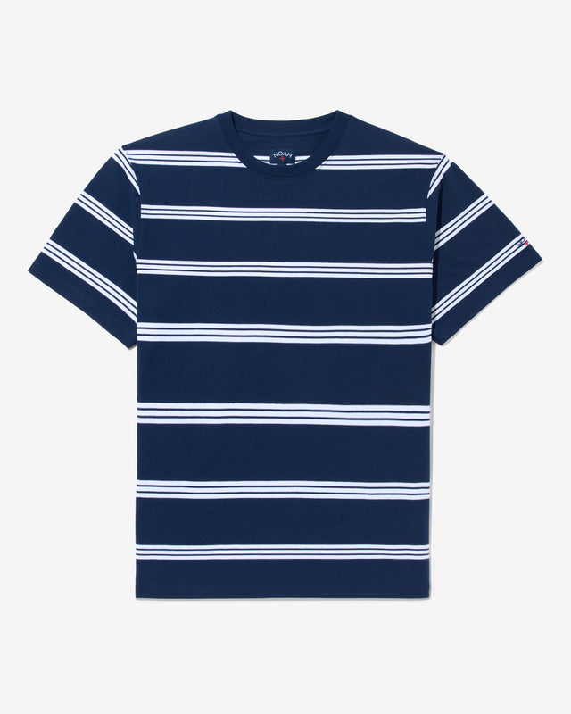 Striped Short Sleeve Top