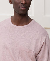 Linen Jersey Pocket Tee