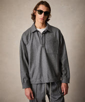 Cashmere Polo Overshirt