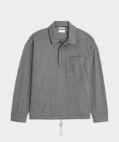 Cashmere Polo Overshirt