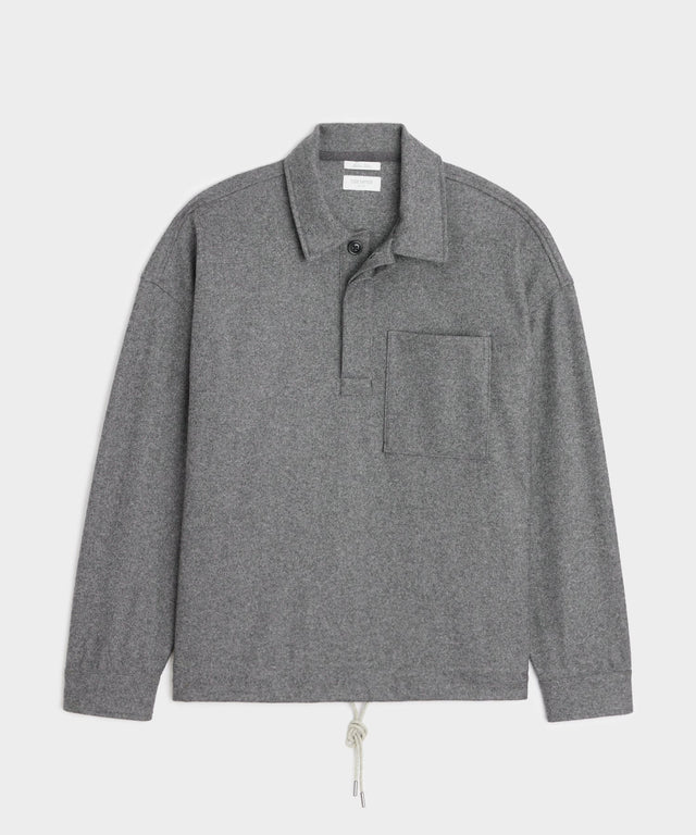 Cashmere Polo Overshirt