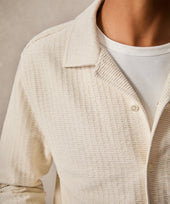 Textured Guayabera Shirt
