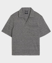 Relaxed Linen Cotton Pocket Polo
