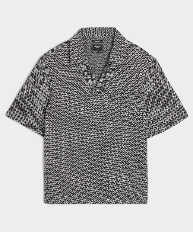 Relaxed Linen Cotton Pocket Polo