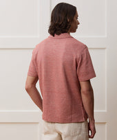 Jacquard Linen Cotton Polo