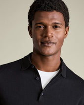 Pure Merino Knitted Polo