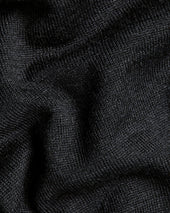 Pure Merino Knitted Polo Grey