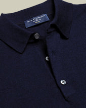 Pure Merino Knitted Polo