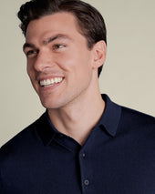 Pure Merino Knitted Polo