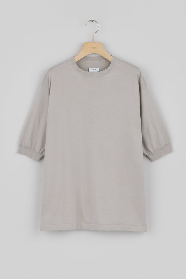Crewneck Short Sleeve Knit T-Shirts