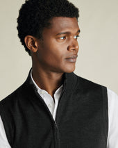 Pure Merino Zip Vest