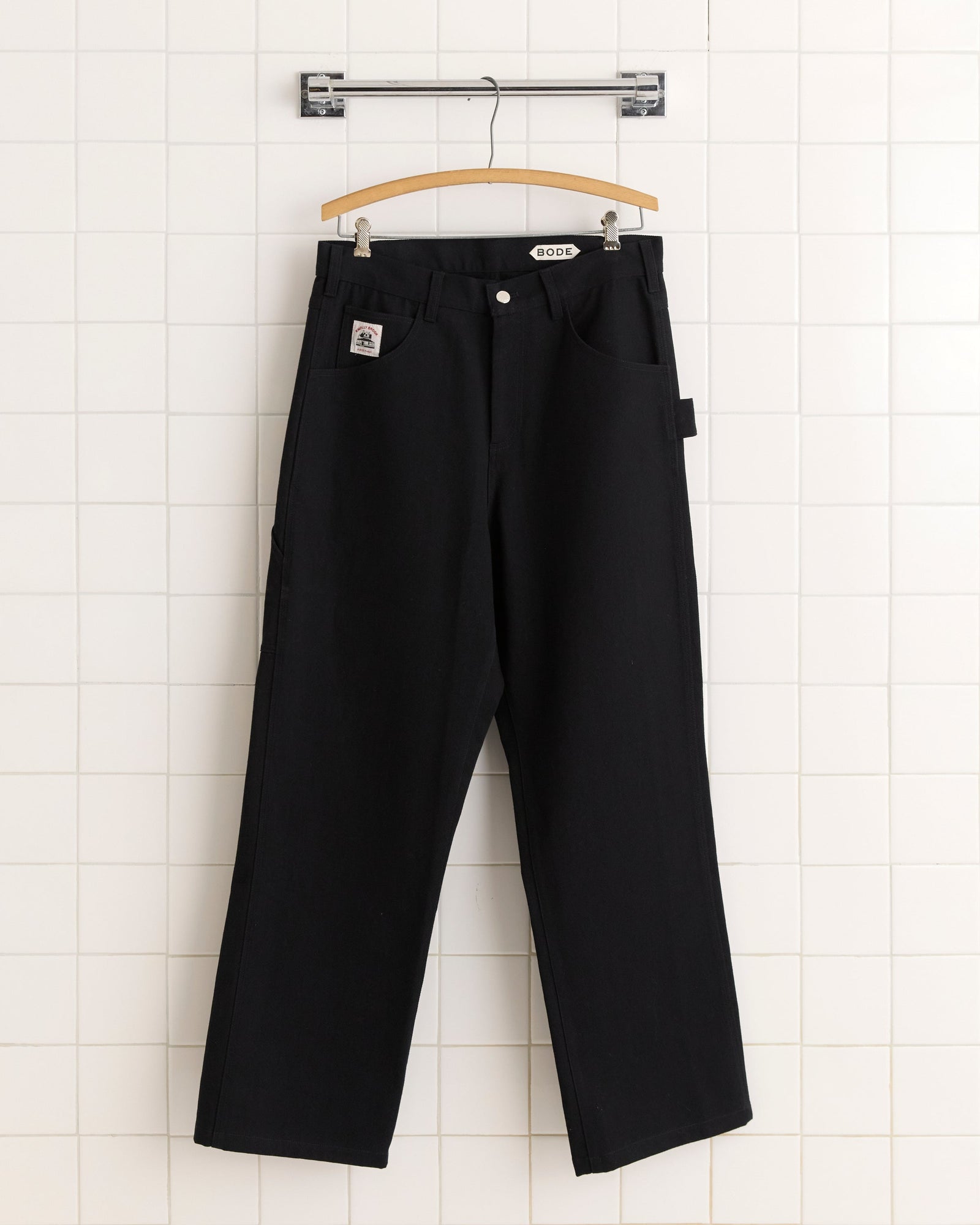 Twill Knolly Brook Trousers - Black