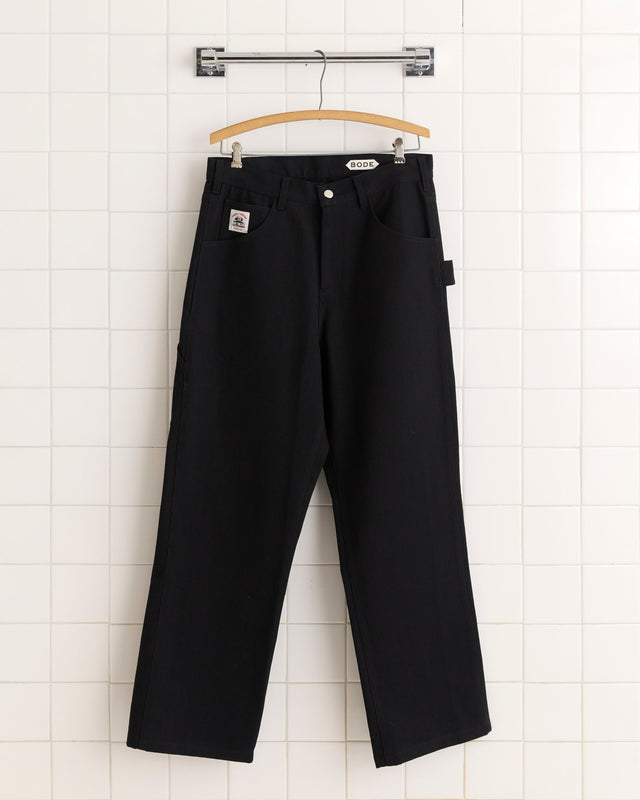Twill Knolly Brook Trousers - Black