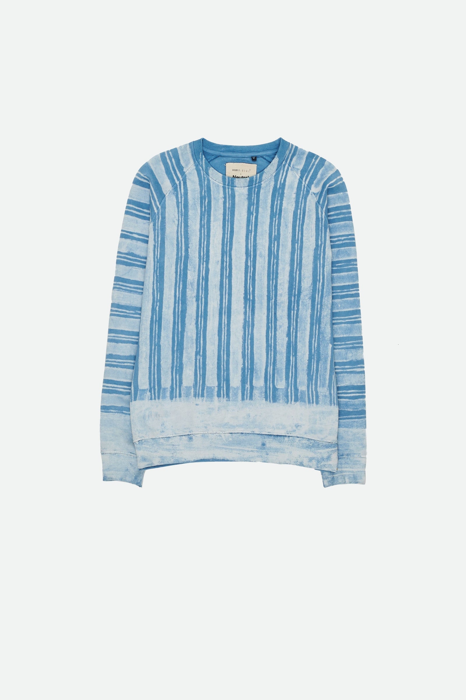 Statement Handpainted Indigo Sweatshirt